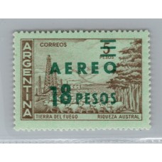 ARGENTINA 1962 GJ 1241b ESTAMPILLA VAIREDAD 